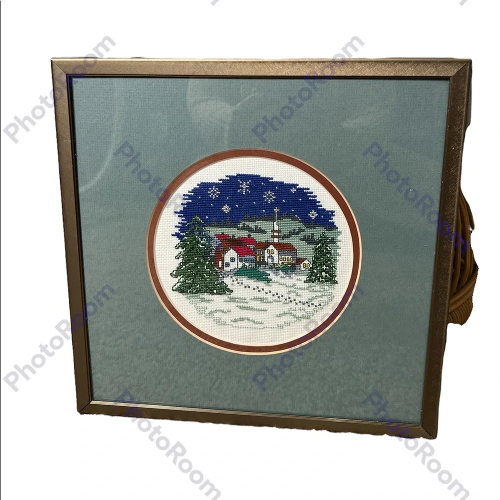 Crossstitch Christmas Picture
